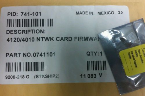 SIMPLEX 4120/4010 NETWORK CARD FIRMWARE 741-101 0741101 SEALED BAG