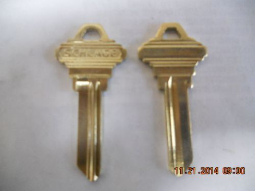 Schlage 35-101K 6 pin OEM NOS nickle silver factory key blanks