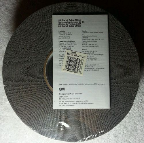1 roll 3m 370 safety walk slip resilient treads  2&#034; x 60 ft. roll for sale