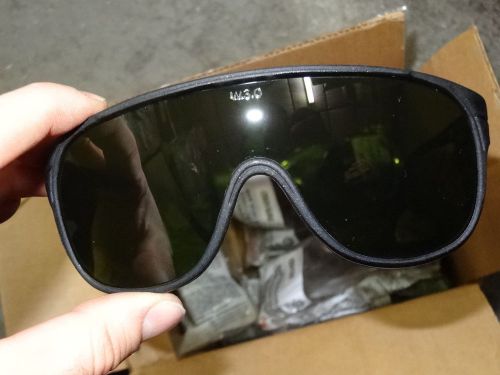New willson spectra 11130166 infrared impact safety glasses 134mm black frame for sale