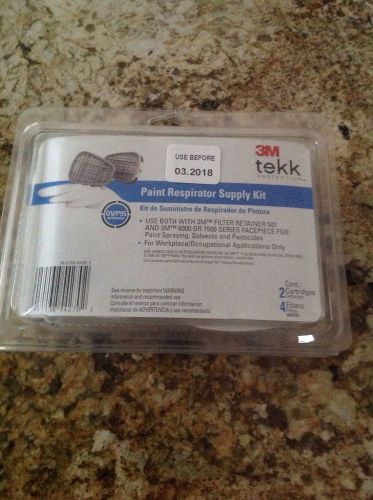 3m tekk paint respirator supply kit filter retainer 501 6000 7500 facepiece nip for sale