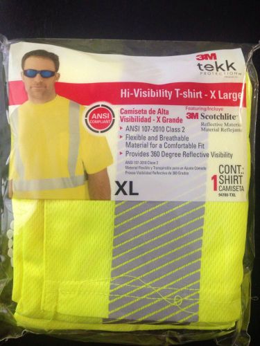 3M Tekk Protection Hi-Visibility T-Shirt X Large
