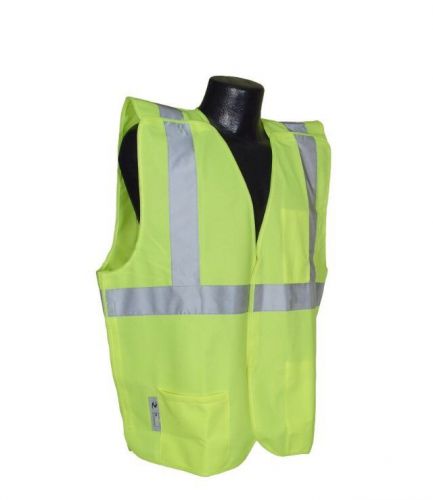 Radians sv4gs class 2 level 2 lime green reflective breakaway safety vest large for sale