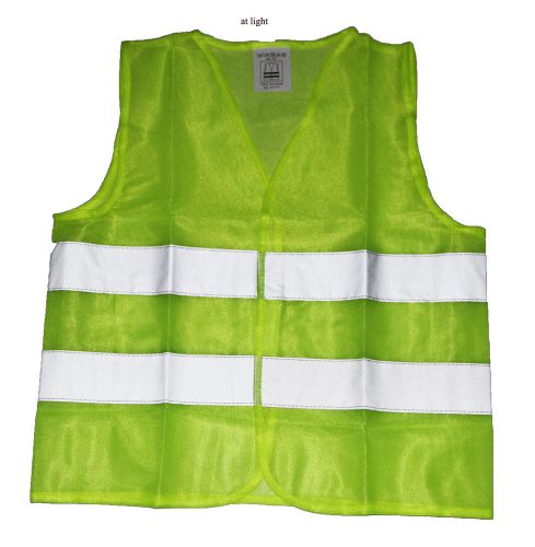 Reflective safety vest orange w/ 2&#034; strips for construction traffic &amp; warehouse for sale