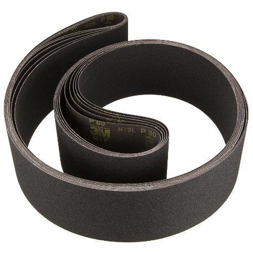 3M 461F Cloth Belt , Silicon Carbide, Wet/Dry, 3&#034; Width x 21&#034; Length, P120 Grit,