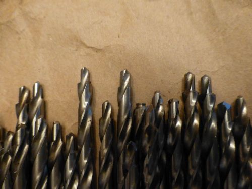 145 Drill bits High Speed for Cutting steel Black LOT OF 145 51/2 inch and 3 1/2
