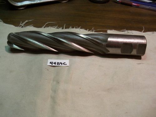 (#4489C) New 1-1/4 Inch Single End Extra Long Ball Nosed Style End Mill