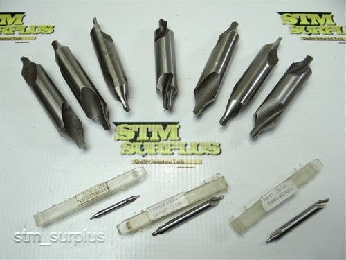 NICE LOT OF 10 HSS COUNTERSINK 1-1/4&#034; TO 3-1/2&#034; RELTOOL