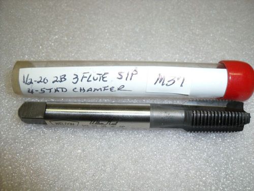 1/2-20 unf 2b 3 fl spiral point tap premium high speed steel plug tap for sale
