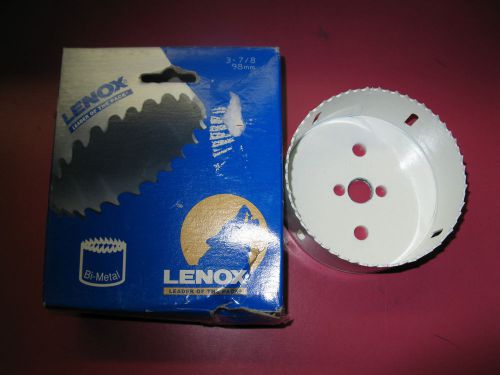 NEW LENOX 3 7/8&#034;HOLE SAW CUTTER, HOLE CUTTER-ELECTRICAL/TOOLS METAL-PLUMBER