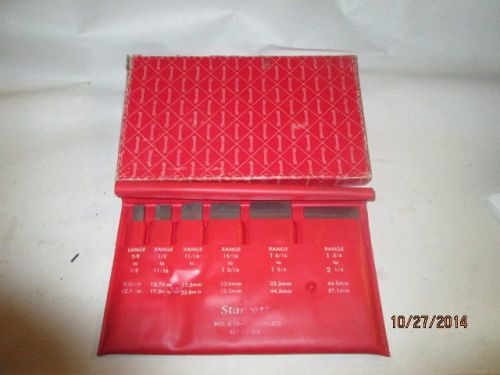 Machinist  lathe mill starrett # s 154 l adjustable parallel block set in case for sale