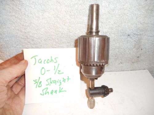 Machinists 12/25  BUY NOW USA Nice Jacobs No 34 0-1/2 Drill Chuck