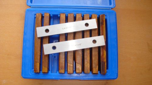 Special price precision 18pc 9 pair 1/4&#034; parallel set for sale