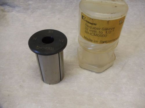 NEW KENNAMETAL REDUCER SLEEVE 32MM TO 1/2&#034;