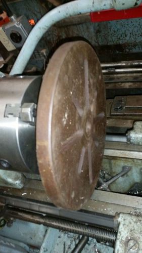 12&#034; metal lathe face plate fits any 12&#034;+ lathe for sale