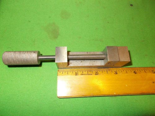 Vintage toolmaker&#039;s machinist steel vise grinding milling jig clamp for sale