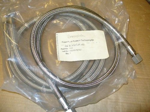5&#039; SS Chemical Hoses by Swagelok, SS-XT8PF8PF8-60.