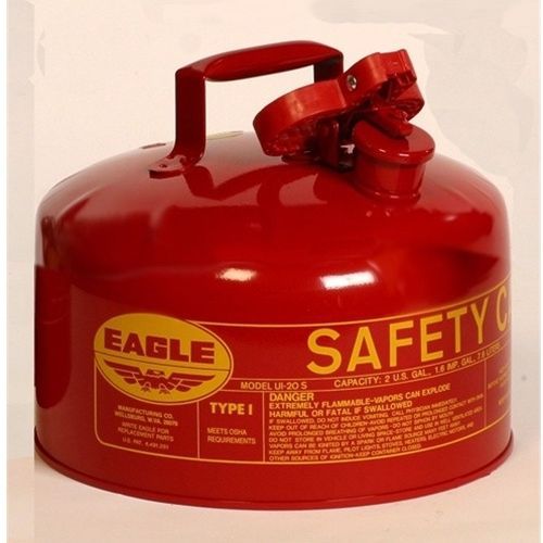 Eagle UI-20-S Metal Safety Can - Red