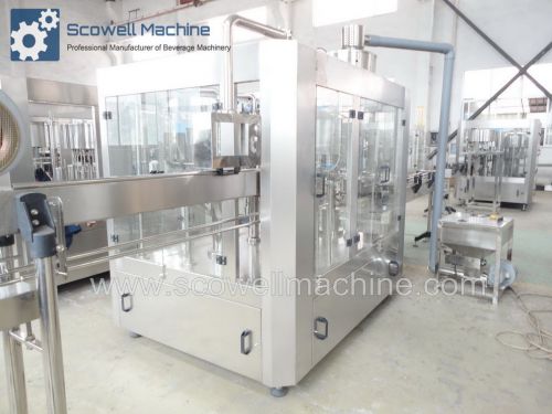 3 in 1 pure water [mineral water] filling machine (qgf 24-24-8) for sale