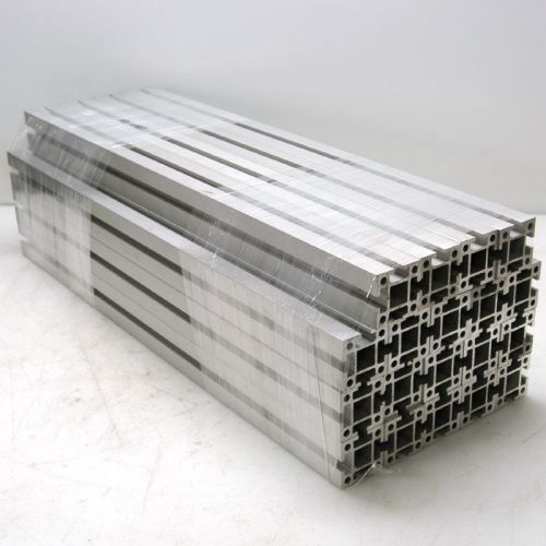 42 Feet T Slot Aluminum Extrusions 19 Pcs. Length 27-5/8&#034; 50mm x 50mm