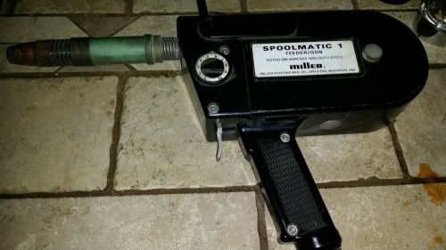 Miller spoolmatic 1 aluminum welding spool / feeder gun for sale