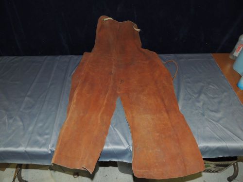 Vintage leather welder&#039;s apron for sale