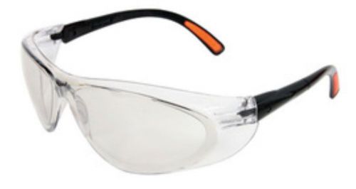 Radnor 64051273 Action Series Safety Glasses Clear Indoor Outdoor Lens Frame 2pr