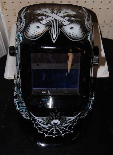 Miller Lucky&#039;s Speed Shop Digital Elite Auto Dark Welding Helmet - Used