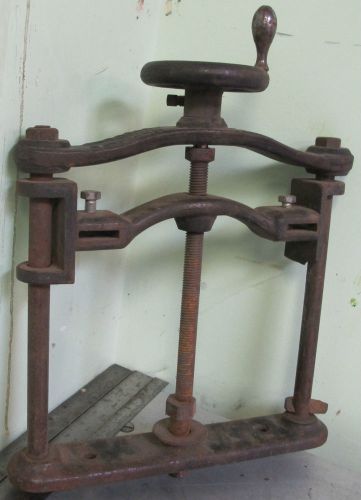 Porter Shaper Guard. Stands 17&#034; Tall.  Spindle is 9&#034;
