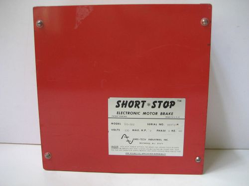 Short*Stop Red Box for 3 Phase up to 2 HP Machines