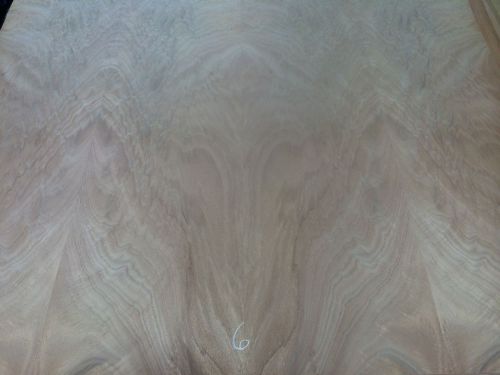 Wood Veneer Crotch Okoume 48x39 1pcs total 20mil Paper Backed &#034;EXOTIC&#034; CRLM6