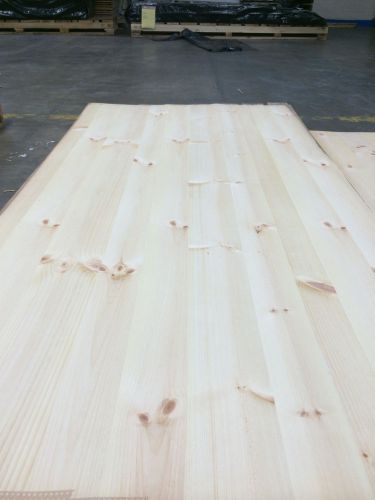 Wood Veneer Random Plank Pine 48x98 1pcs total 10mil paper backer &#034;EXOTIC&#034;501.7