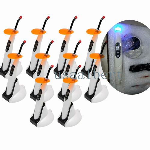 10 dental wireless cordless led curing light lamp 1400mw woodpecker led-b for sale