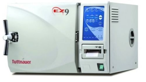 Tuttnauer fully automatic autoclave ez9 9x18 ships direct from tuttnauer for sale