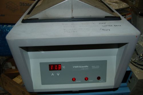 VWR water bath waterbath variable temperature 1235 PC digital  lab laboratory Sh