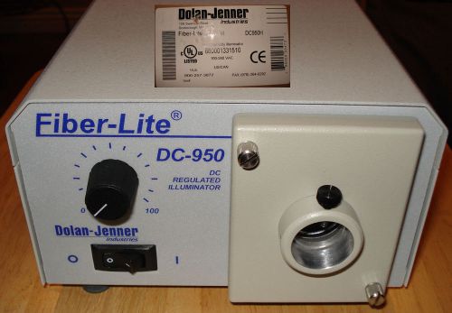 Dolan-Jenner FIBER-LITE - DC-950 - DC Regulated Illuminator **USED** Excellent