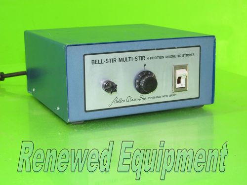 Bellco bell-stir multi-stir 4-position 7760-06005 magnetic stirrer #1 for sale