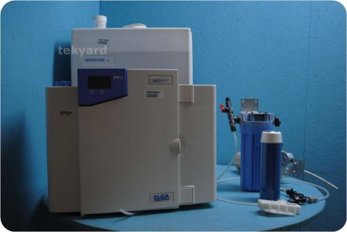 Elga medica me015bpmi water purification system w/ la613 reservoir 75-ltr tank ! for sale