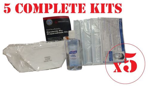 (5) PANDEMIC FLU PREPAREDNESS KIT, Dept of Defense, Influenza kit