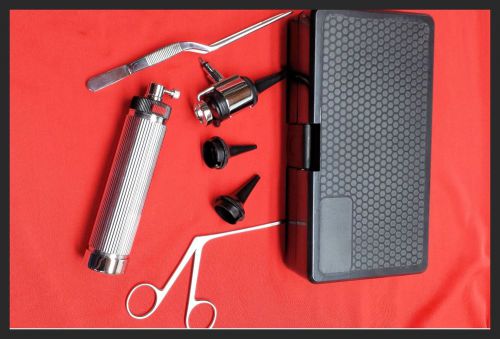 New professional double lens operating otoscope diagnostic kit     :) for sale