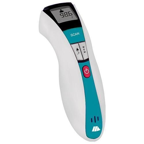 Mabis® rediscan infrared thermometer w/digital readout, white/blue, 50f–122f for sale