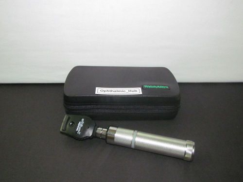 Welch Allyn 3.5v Coaxial Ophthalmoscope Set with Battery Handle # 11770, HLS EHS
