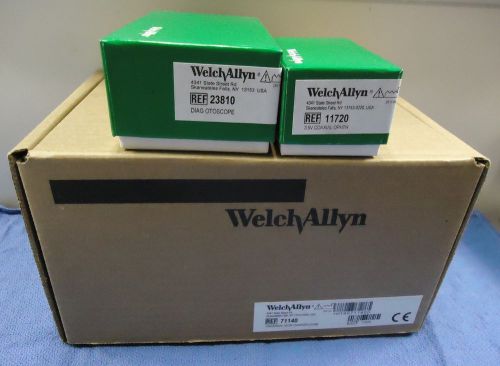 Welch allyn desk charger set #71641-m --- new components! for sale