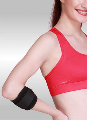 Tennis Elbow Support Three Layered Puff Fused Fabric With Excellent Comfort