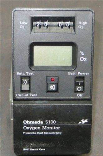 Ohmeda 5100 oxygen monitor