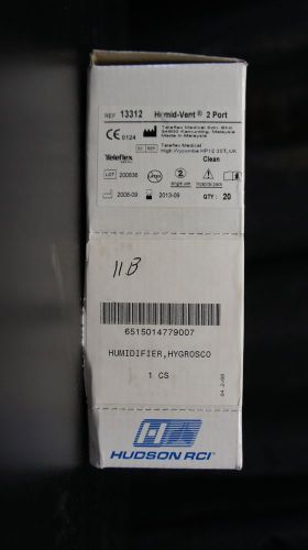 Teleflex Medical 13312 Humid-Vent 2 Port ~ Box of 20