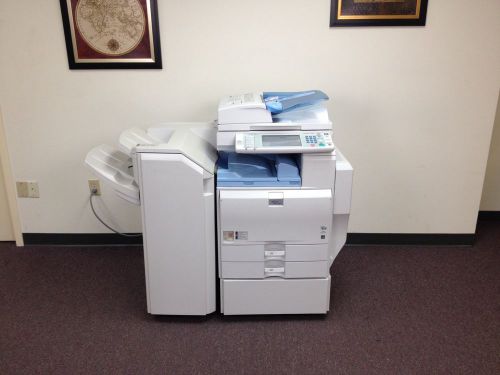 Ricoh mp 4001 copier machine network printer scanner fax finisher mfp 11x17 for sale
