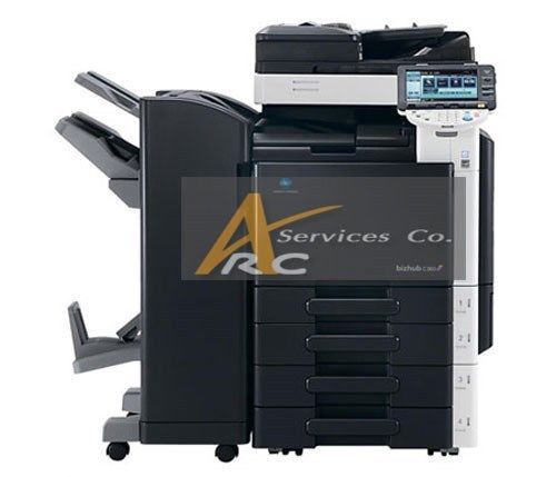 Konica minolta bizhub c360 color copier/print/scan/fax/pc-107 low meter 181k!! for sale