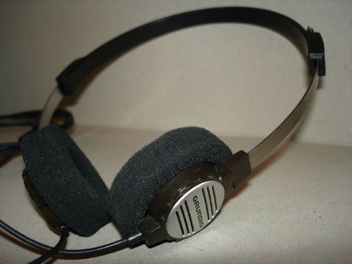 Grundig GDH 561 Kopfhorer Headphone fur Stenorette Diktiergerat