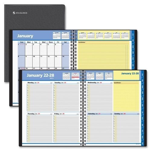 At-A-Glance 2015 Weekly/Monthly Appointment Book Black